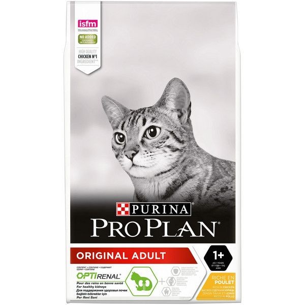 Сухой корм для кошек Pro Plan® курица, 10 кг