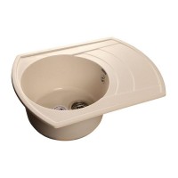 Кухонная мойка GranFest R-650 L RONDOR-650 L бел
