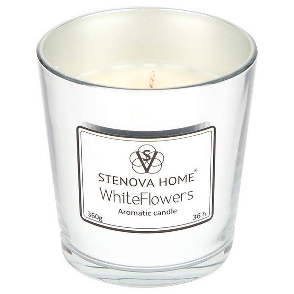 Ароматическая свеча Stenova Home WhiteFlowers 811022