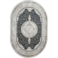 Ковёр полиэстер Quantum 03014G овальный 156x230 см