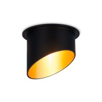 Светильник точечный встраиваемый Electrostandard 7005 MR16 BK/GD черный/золото, 3 м² под отверстие 60 мм