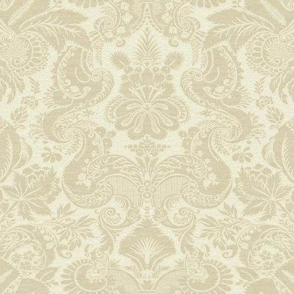 Обои бумажные York Wallcoverings Williamsburg коричневые WM2589 0.68 м