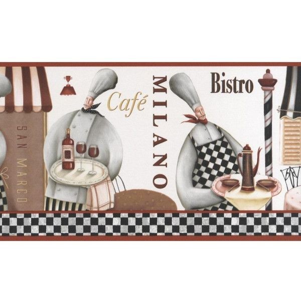 Бордюр для обоев Aura Kitchen Story II KB79722