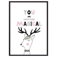 Постер Дом Корлеоне Олень "34;Magical "34; 07-0603-40х60, 40х60 см