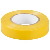 Изолента IEK Home 15 мм 20 м цвет жёлтый
