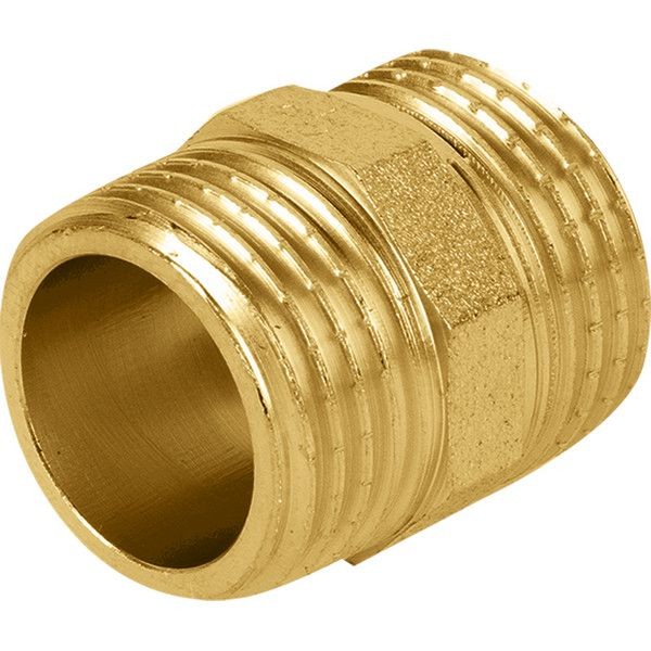 Ниппель, 1/2 "34;, латунь