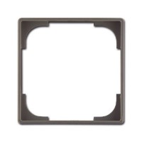 Вставка декоративная в рамку ABB Basic 55 цвет шато (черный)