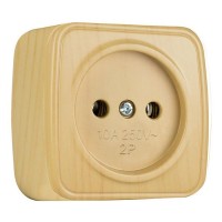 Розетка EKF без заземления EGR10-022-30