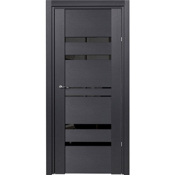 Дверь межкомнатная Artens Велдон глухая Hardflex цвет грей 70x200 см (c замком и петлями)