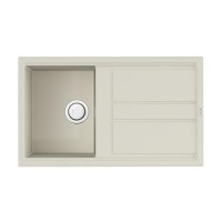 Кухонная мойка OMOIKIRI Kitagawa 86-LB-WH 86х51см керамика/белый