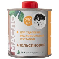 Масло апельсиновое Mighty Oak цвет прозрачно-медовый 250 мл