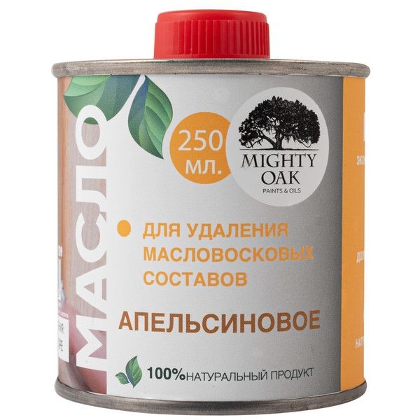 Масло апельсиновое Mighty Oak цвет прозрачно-медовый 250 мл