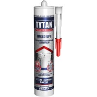 Герметик санитарный Tytan Turbo Upg силиконовый 280 мл прозрачный