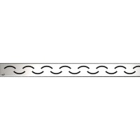 Решетка для трапа AlcaPlast SMILE-850L, глянцевая