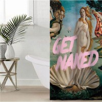 Шторка для ванной Этель Get naked 5494681, 145х180 см
