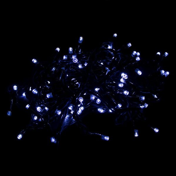 Электрогирлянда наружная «Бахрома» 2 м 100 LED холодный белый
