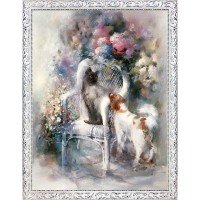 Картина на холсте Русская Коллекция Дружба ХВ-х34, 68х88 см