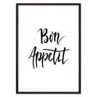 Постер Дом Корлеоне Bon appetit 07-0551-40х60, 40х60 см