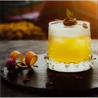 Картина на стекле «Коктейль», 30х30 см