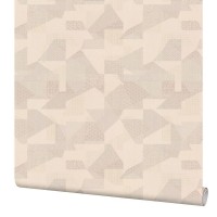 Обои флизелиновые Палитра «Геометрия» коричневые 0.53х10 м PL11001-22