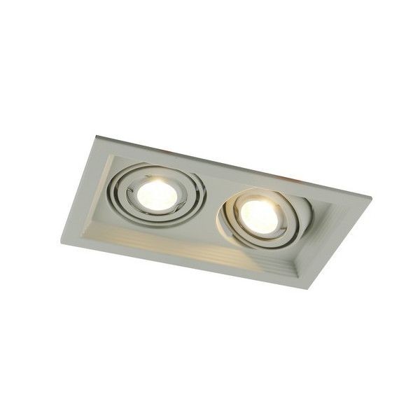 Светильник точечный накладной Arte Lamp Canis A6661PL-2WH