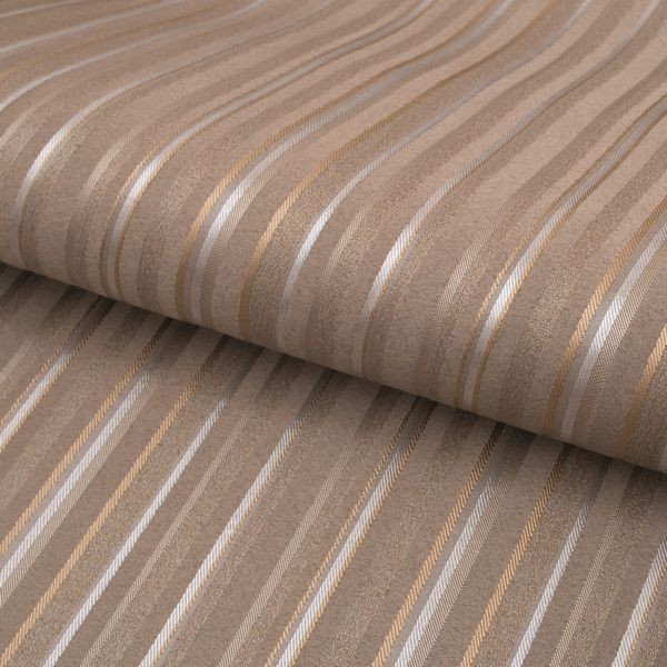Ткань п/м Flora «Flowers stripe» 140 см цвет золотой