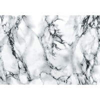 Пленка самоклеящаяся Мрамор Марми чёрно-белый 8031-346 D-C-fix 0.675х2.0м