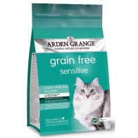Сухой корм для взрослых кошек с чувствительным желудком ARDEN GRANGE беззерновой 4 кг
