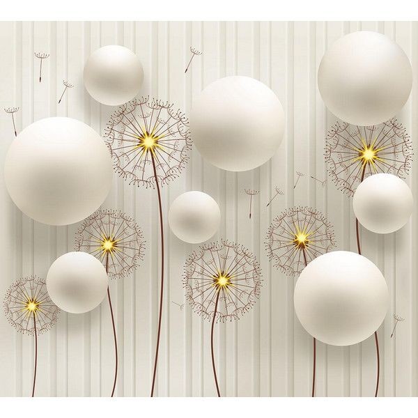 Фотообои DeliceDecor Одуванчики М 008 300х270 см
