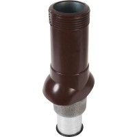 Вентиляционный выход изолированный ТехноНиколь D125/160 коричневый
