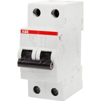 Выключатель автоматический ABB 2 полюса 16 A