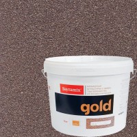Штукатурка декоративная мраморная Bayramix Gold Mineral GR 144 15 кг цвет приглушенно-коричневый перламутр