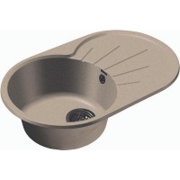 Кухонная мойка GranFest R-750 L RONDOR-750 L беж