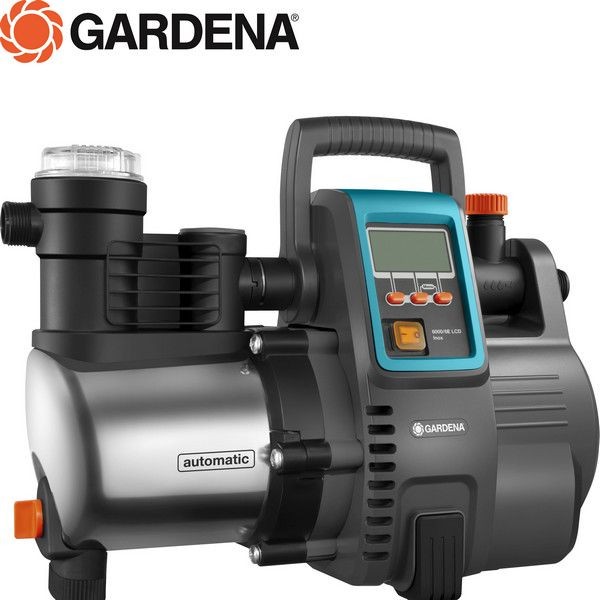 Насос садовый поверхностный Gardena 6000/6 LCD inox