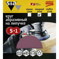 Круг абразивный для шлифмашин sia Abrasives ss6-150-0-180