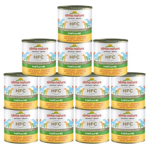 Консервы для собак ALMO NATURE Classic Куриное филе 280 г, 1 шт.