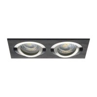 Встраиваемый точечный светильник двойной Kanlux SEIDY CT-DTL250-B 18284 50 Вт