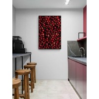 Плакат "34;Просто Постер "34; Красные ягоды вишни 90x120 в подарочном тубусе 795853707211