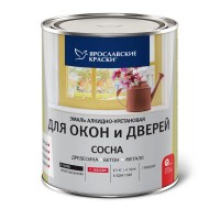 Эмаль для окон и дверей цвет сосна 0.9 кг