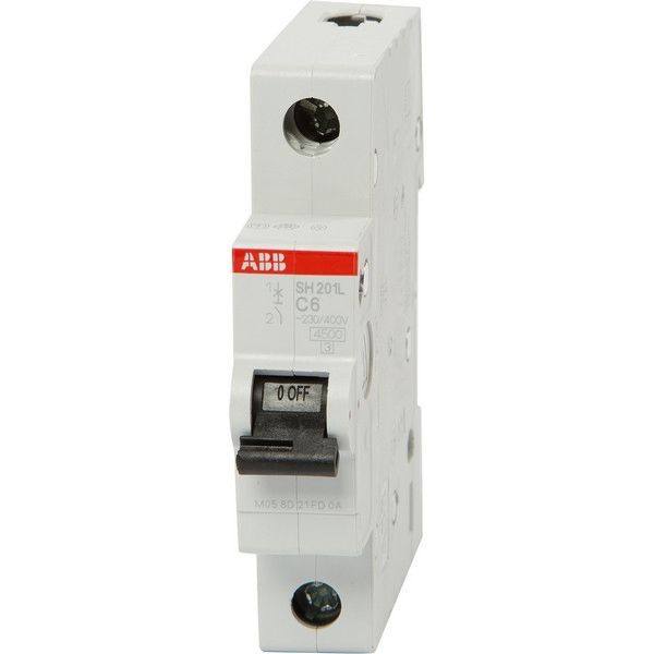 Выключатель автоматический ABB 1 полюс 6 А