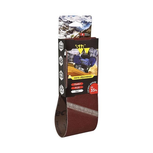 Шлифовальная лента sia Abrasives sw457-120