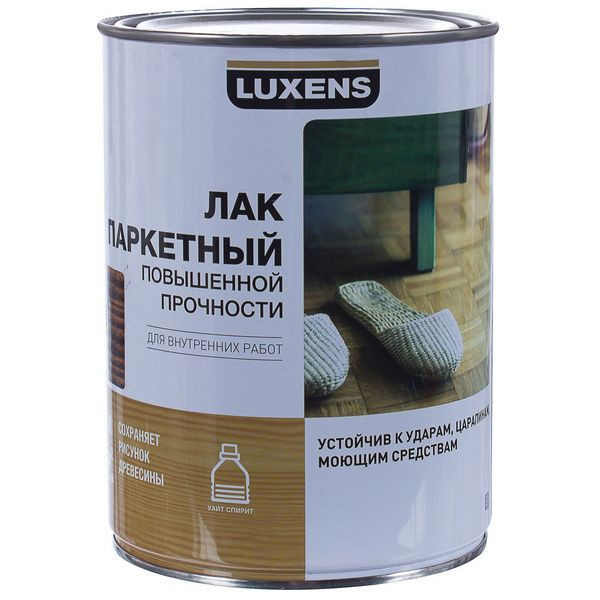 Лак паркетный Luxens полуматовый цвет орех 0.75 л