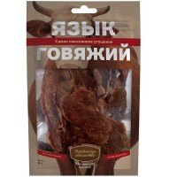 Деревенские лакомства Классические рецепты Язык говяжий для собак 50гр