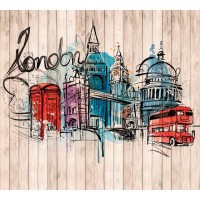 Фотообои Barton Wallpapers Города U08603 300х270 см