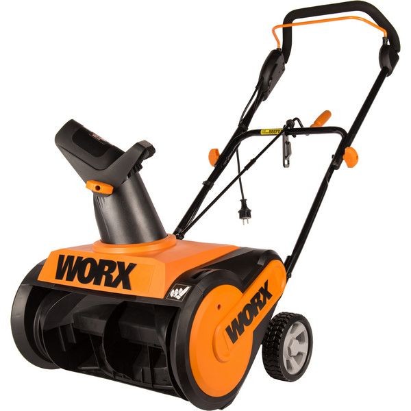 Снегоуборщик электрический Worx WG450E, 46 см. 1600 Вт.