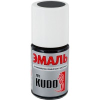 Эмаль автомобильная Kudo с кисточкой, цвет космос, 15 мл