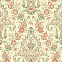 Обои бумажные York Wallcoverings Williamsburg желтые WM2552 0.68 м