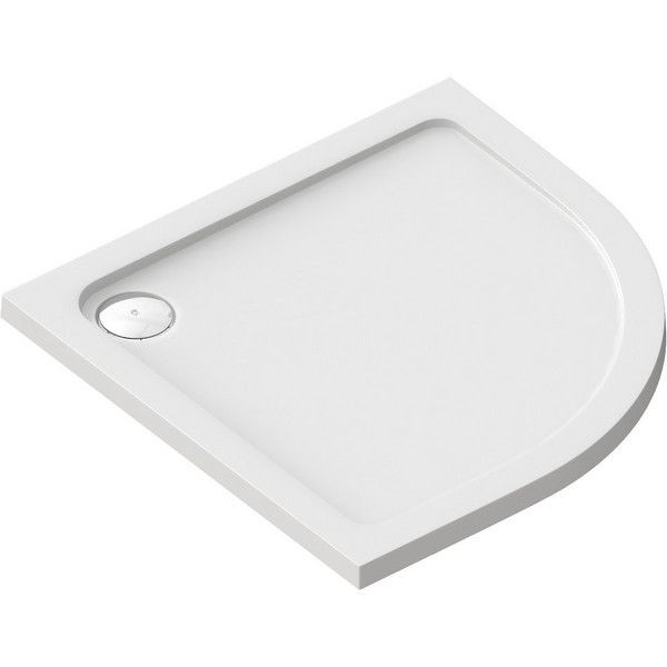 Душевой поддон Slim акрил 1/4 круга 90x90 см