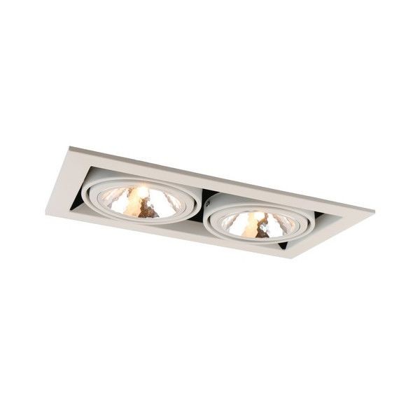 Светильник точечный накладной Arte Lamp Cardani Semplice A5949PL-2WH