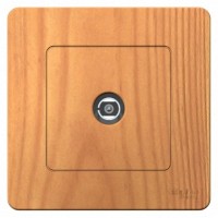 ТВ-розетка встраиваемая Schneider Electric Blanca, цвет ясень